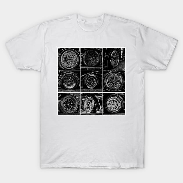 Wheels T-Shirt by Angel King Design